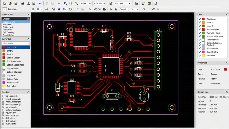 Gerbers for PCB Designs