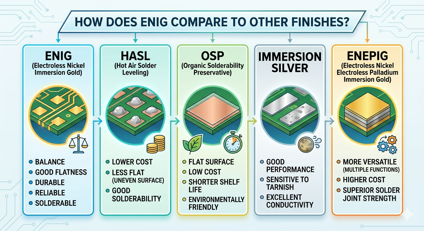 PCB Finish Comparison