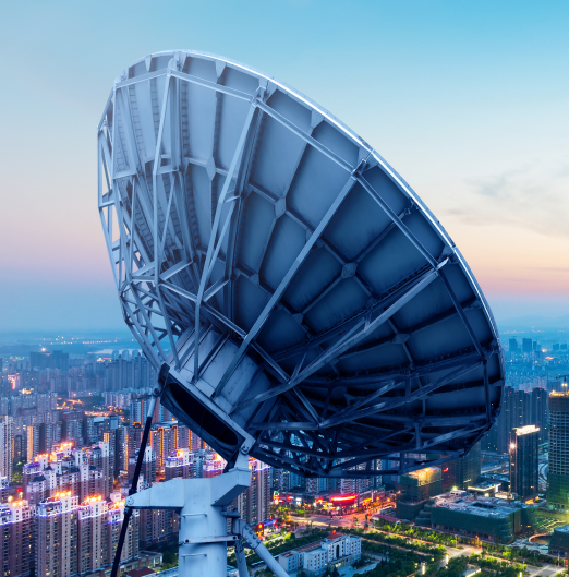 Satellite Dish for Communication